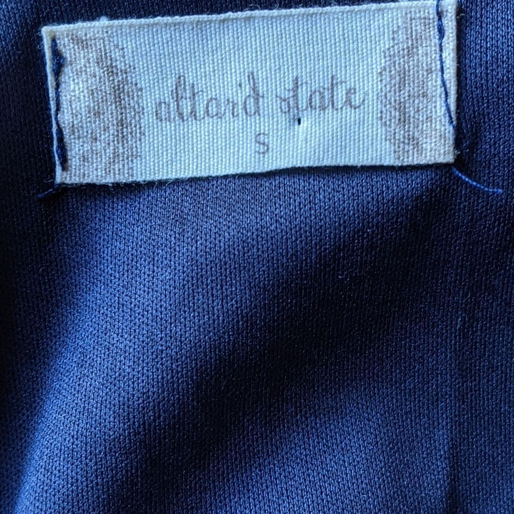Altar'd State Blue Plaid Dress Size Small - Picture 4 of 4